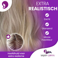Blonde Pruik Lang Haar Pruik Sassy Goods 