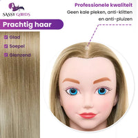 Blond Ombre Oefenhoofd Kappershoofd Oefenhoofd Sassy Goods 