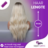 Blonde Pruik Lang Haar Pruik Sassy Goods 