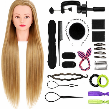 Donkerblond Oefenhoofd Kappershoofd