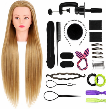 Donkerblond Oefenhoofd Kappershoofd