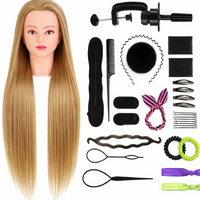 Donkerblond Oefenhoofd Kappershoofd