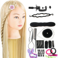 Blond Oefenhoofd Kapperspop Oefenhoofd Sassy Goods met Accessoires