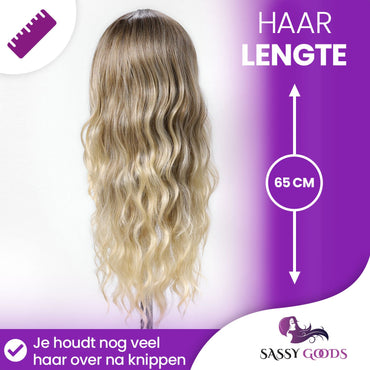 Blonde Ombre Lace Wig Pruik Sassy Goods 