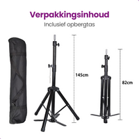 Oefenhoofd Standaard Verstelbaar met Tas – Professioneel Statief