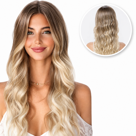 Luxe Blonde Pruik Lace Front Wig