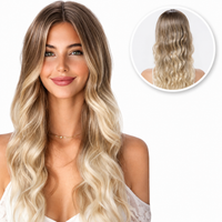 Luxe Blonde Pruik Lace Front Wig