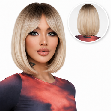 Blonde Ombre Pruik - 30 cm