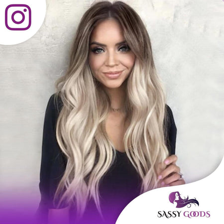 Ombre As Blonde Pruik Pruik Sassy Goods 