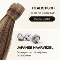 Wrap Around Ponytail Hair Extensions Paardenstaart As Bruin