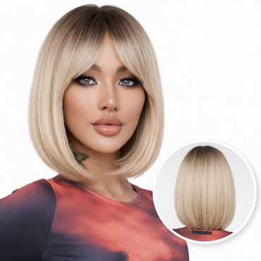 Blonde Pruik - 30 cm