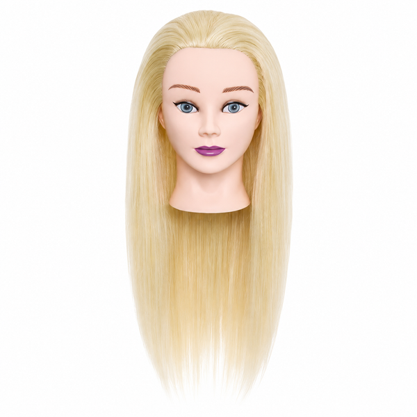 Blond Ombre Kappershoofd met 50% Echt Haar