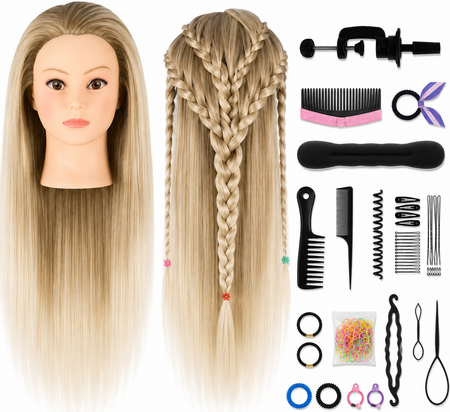 Blond Ombre Oefenhoofd Kappershoofd