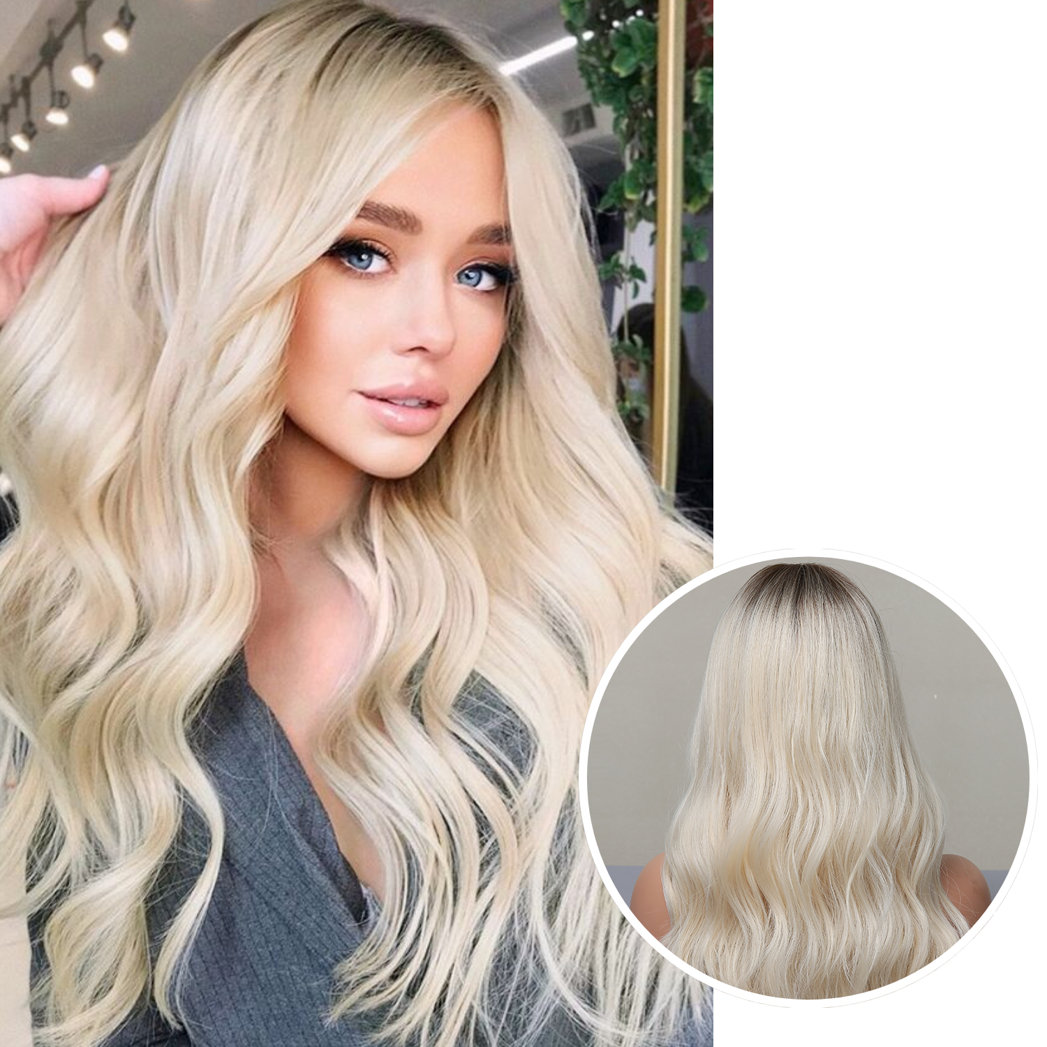 Wigs online and beauty