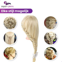 Blond Oefenhoofd Kappershoofd Oefenhoofd Sassy Goods 